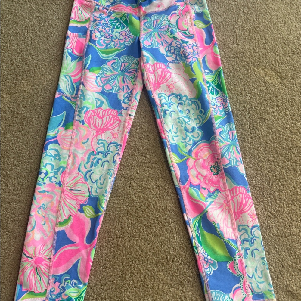 Lilly Pulitzer Vibrant Floral Leggings